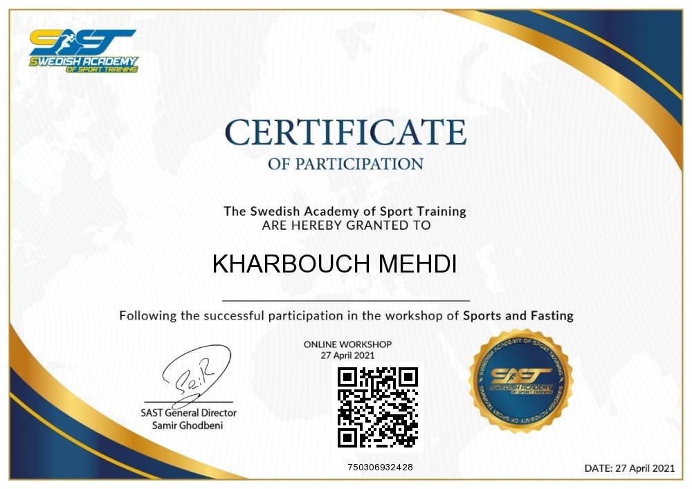 Kharbouch Mehdi